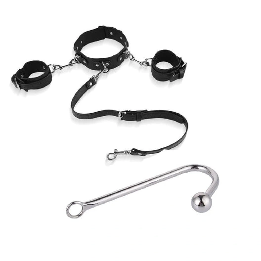 Cuffs Anal Elegant Hook Beaded with and 5334 Collar 0318